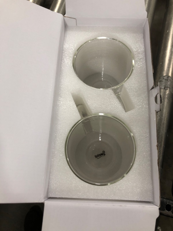 Photo 1 of 2 clear mug glasses pack