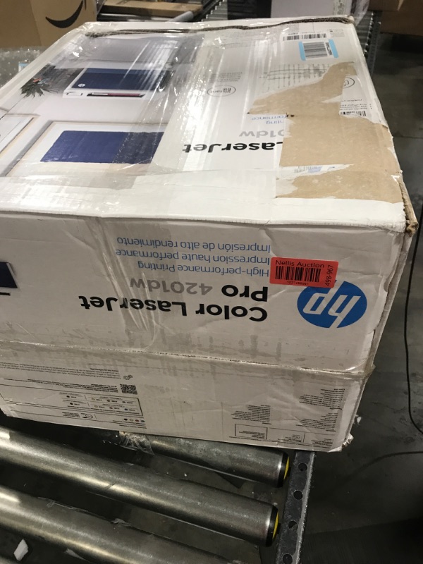 Photo 2 of HP Color LaserJet Pro 4201dw Wireless Printer, Print, Fast speeds, Easy setup, Mobile printing, Advanced security, Best-for-small teams, Works with Alexa
