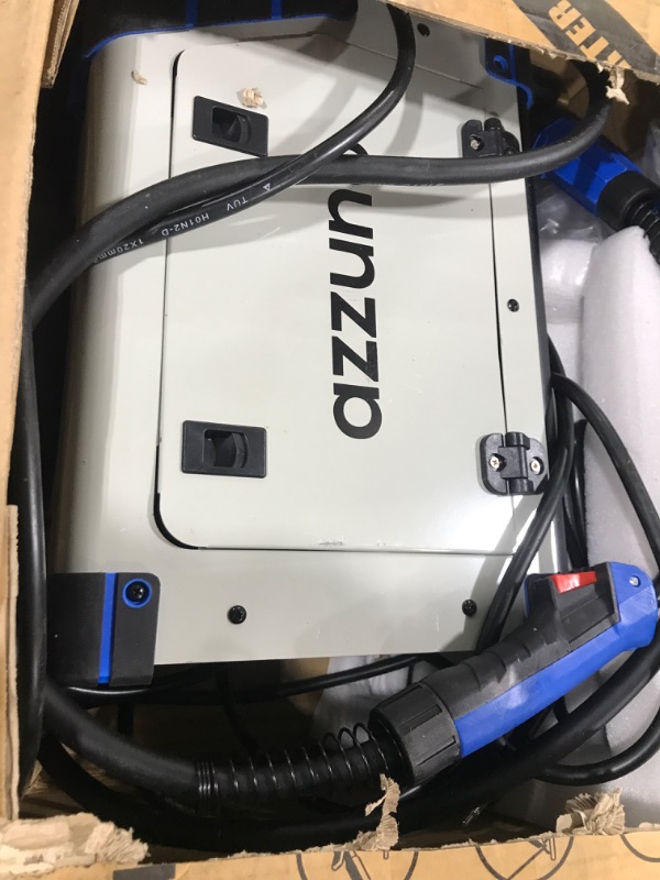 Photo 2 of 135 Amp MIG Welder, 3 in 1 Multiprocess Welder 110V Flux Core Welder Flux MIG/Lift TIG/Stick Welding Machine Synergic Control IGBT Inverter Welder (volts, 110)
