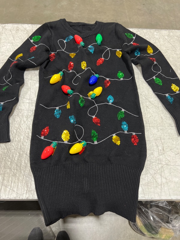 Photo 1 of Christmas light sweater dress Size unknown 