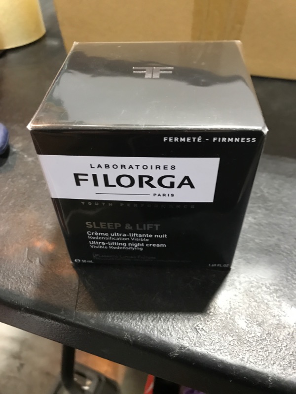 Photo 1 of Filorga Sleep & Lift Ultra-Lifting Night Face Cream, Anti Aging Face Moisturizer with Hyaluronic Acid and Collagen to Boost Hydration and Repair Skin Elasticity, 1.69 fl. oz.
