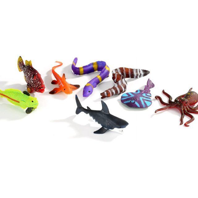 Photo 1 of 24 Pack Color Changing Animals,Color Changing Sea animal VS Lizard Set Party Favors,for Themed Party,Summer Party,Classroon Prizes,Valentine Gift,Easter Egg Fillers,Goodie Bags Fillers,Carnival Prizes
