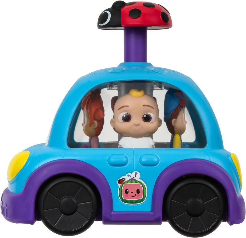 Photo 1 of CoComelon Push ‘N Sing Family Car - Interactive Musical Light-Up Car - Fan Favorite Characters and Song Clips - Toys for Toddlers and Preschoolers