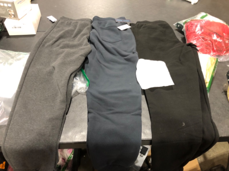 Photo 1 of 3-PACK OF BLK, GRY,NAV BLU, SWEATS XL