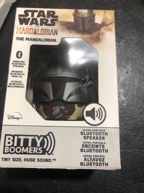 Photo 2 of Basic Fun 520 65292 EA Bitty Boomers-Star Wars: The Mandalorian, red