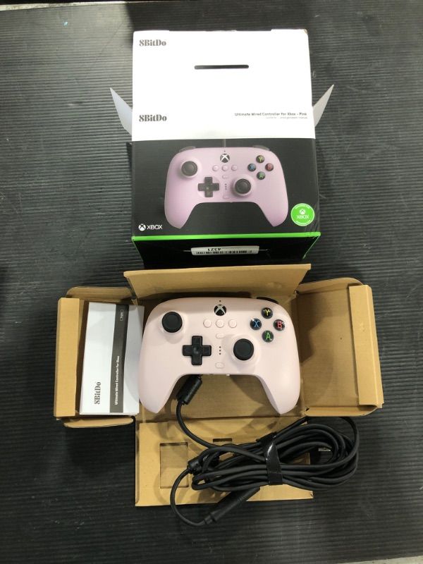 Photo 2 of 8BitDo Ultimate Wired Pad Pink for Xbox Series X | S
