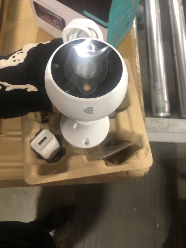 Photo 1 of Kasa 4MP 2K Security Camera Outdoor Wired, IP65, Starlight Sensor & 98 Ft Night Vision, Motion/Person Detection, 2-Way Audio w/Siren, Cloud/SD Card Storage, Alexa &Google Assistant Compatible(KC420WS)