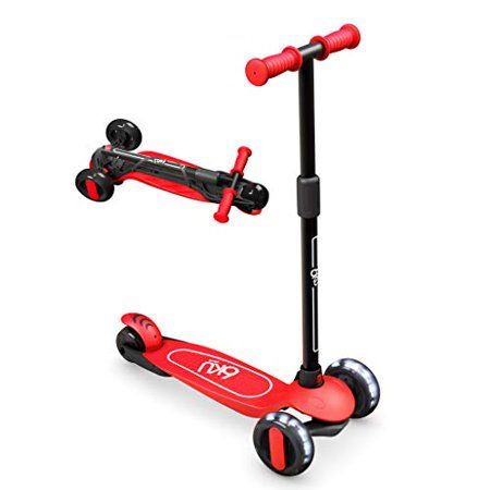 Photo 1 of 6KU Scooter for Kids Ages 3-5 with Flash Wheels , Kids Scooter 4 Adjustable Height, Toddler Scooter Extra-Wide PU LED Wheels, 3 Wheel Scooter for Kids
