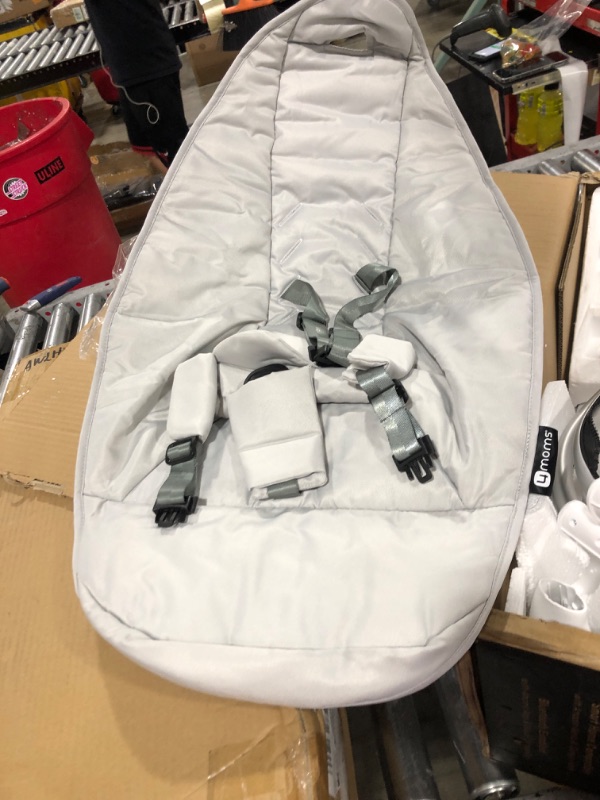 Photo 3 of 4moms MamaRoo Multi-Motion Baby Swing, Bluetooth Baby Swing with 5 Unique Motions, Grey