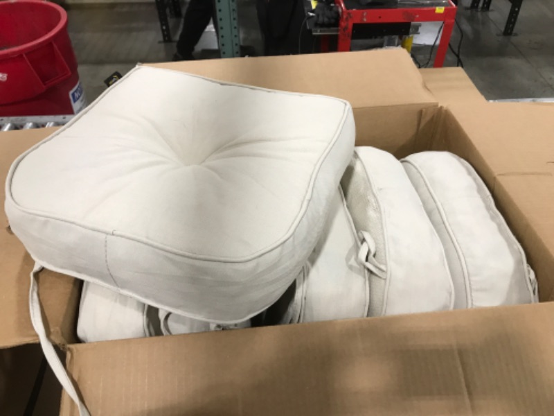 Photo 1 of 15 x 16 Patio seat cushions. 6 pack