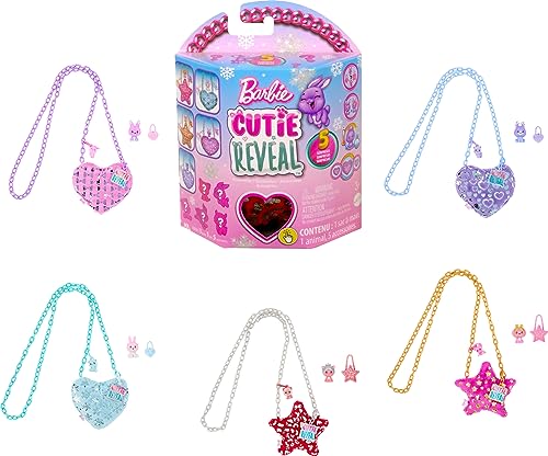 Photo 1 of Barbie Cutie Reveal Purse Collection with 7 Surprises Including Mini Pet (Styles May Vary)
