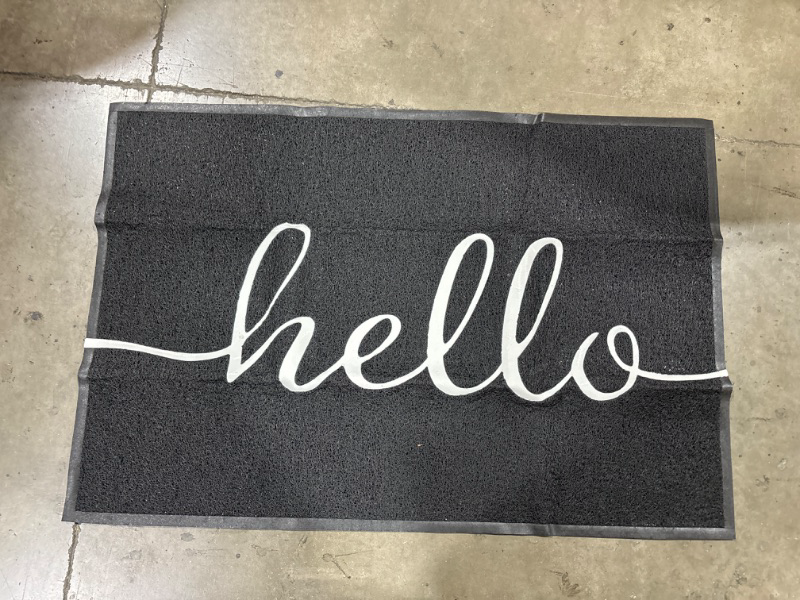 Photo 1 of "HELLO" WELCOME MAT - 31" X 45" IN 