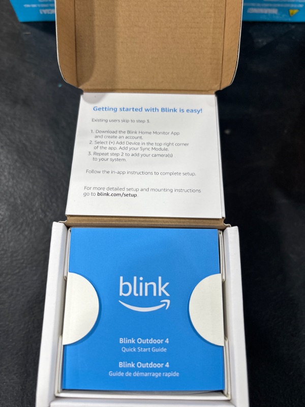 Photo 2 of All-New Blink Outdoor 4 (4th Gen) – Wire-free HD smart security camera, two-year battery life, enhanced motion detection, Works with Alexa – Add-on camera (Sync Module required) Add-On Camera Outdoor 4