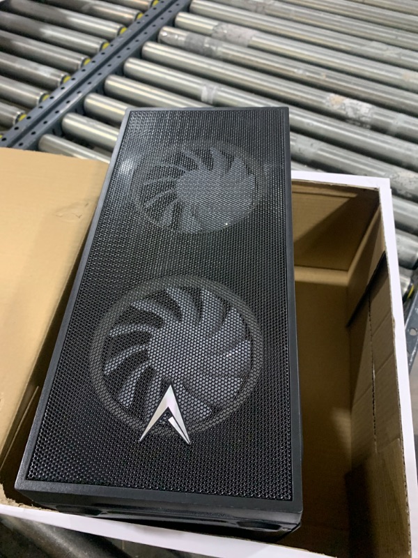 Photo 1 of Allied Gaming 3-Fan ARGB mATX Case - Fully Meshed Front Panel and mATX/Mini-ITX Support - Power Supply Included
