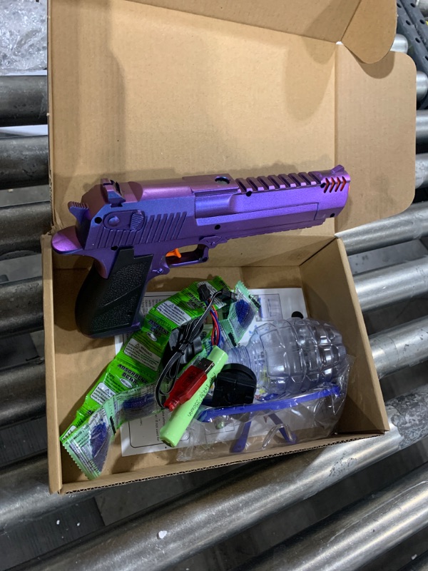 Photo 1 of Electric Splatter Blaster Automatic Splat Pellet Pistol Gun iplay Cool Shooting Game Toys for Age 15+ up Ideas