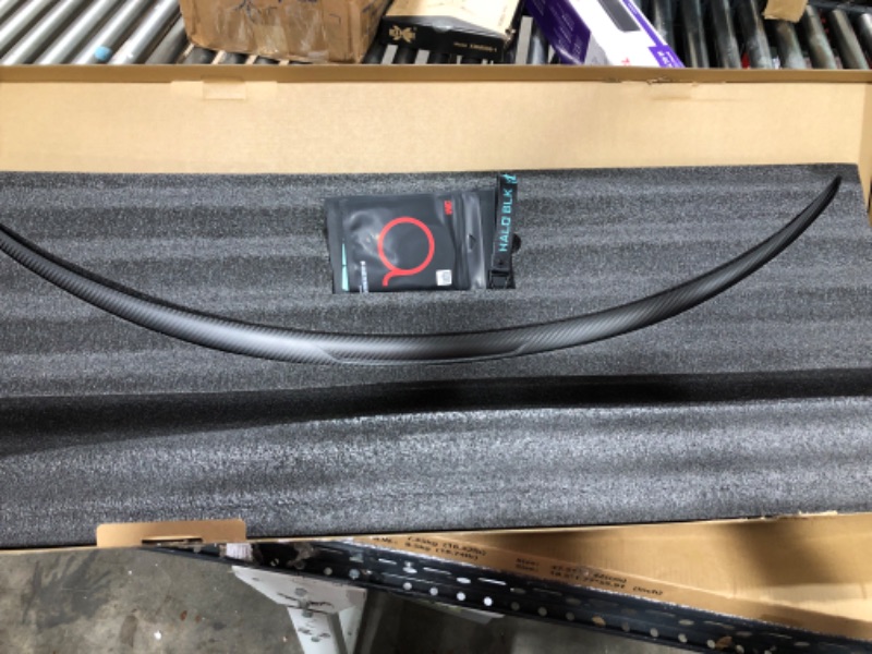Photo 1 of HALOBLK Performance Carbon Fiber Spoiler for Tesla Model Y, Ultralight Genuine 3K Carbon Fiber Rear Spoiler (Matte Finish)