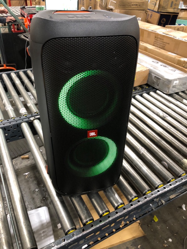 Photo 1 of JBL Partybox 310 - Portable Party Speaker with Long Lasting Battery, Powerful JBL Sound and Exciting Light Show,Black
