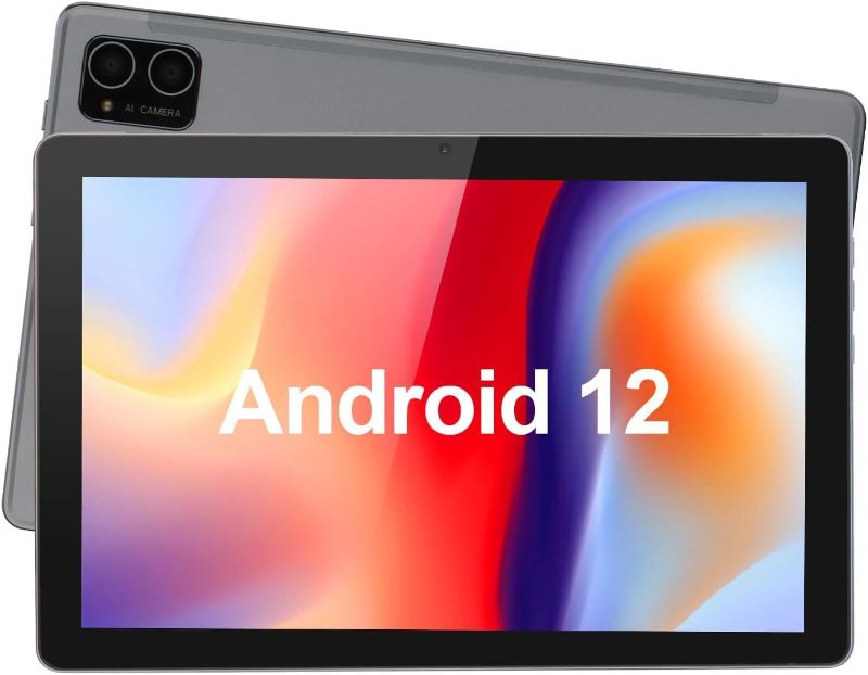 Photo 1 of C idea Android 12 Tablet, 2023 10 Inch Tablets PC with Google Play,64GB ROM 3GB RAM/1TB Expand,HD IPS Display Octa-core Processor,Dual Camera,5.5 Hours Battery,GMS Certified(Space Gray)
