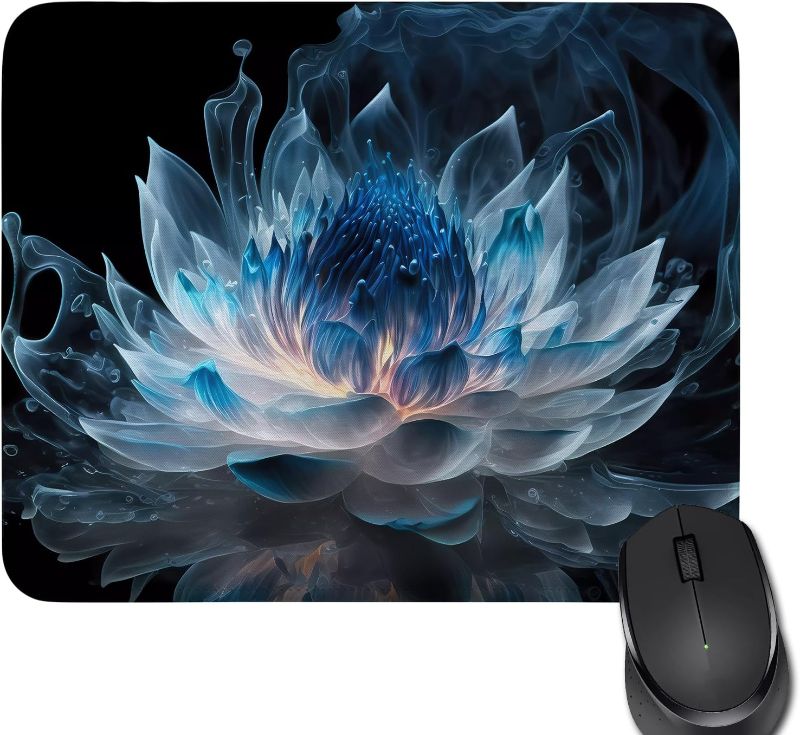 Photo 1 of Premium-Textured Mouse Mat, Non-Slip Rubber Base Mouse Pad for Laptop? 10.2 x 8. 3in Mouse Pad