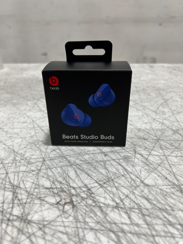 Photo 3 of Beats Studio Buds - True Wireless Noise Cancelling Earbuds - Compatible with Apple & Android, Built-in Microphone, IPX4 Rating, Sweat Resistant Earphones, Class 1 Bluetooth Headphones - Ocean Blue