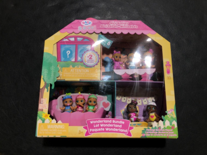 Photo 2 of Baby Born Mini Babies Wonderland Bundle AGES 3+