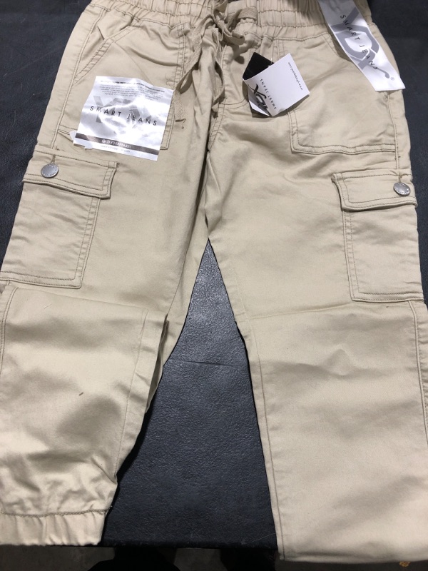 Photo 2 of YDX Women S Girls & Womens Cargo Jogger Pants for Teen Juniors Trendy Cute High Waisted Khaki Beige X-Large