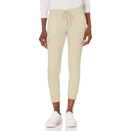 Photo 1 of YDX Women S Girls & Womens Cargo Jogger Pants for Teen Juniors Trendy Cute High Waisted Khaki Beige X-Large