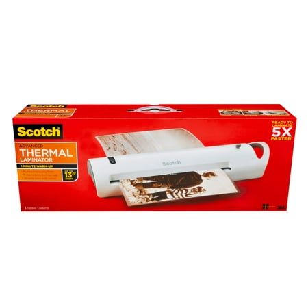 Photo 1 of Scotch Advanced Thermal Laminator TL1302X 13 Wide 1 Machine
