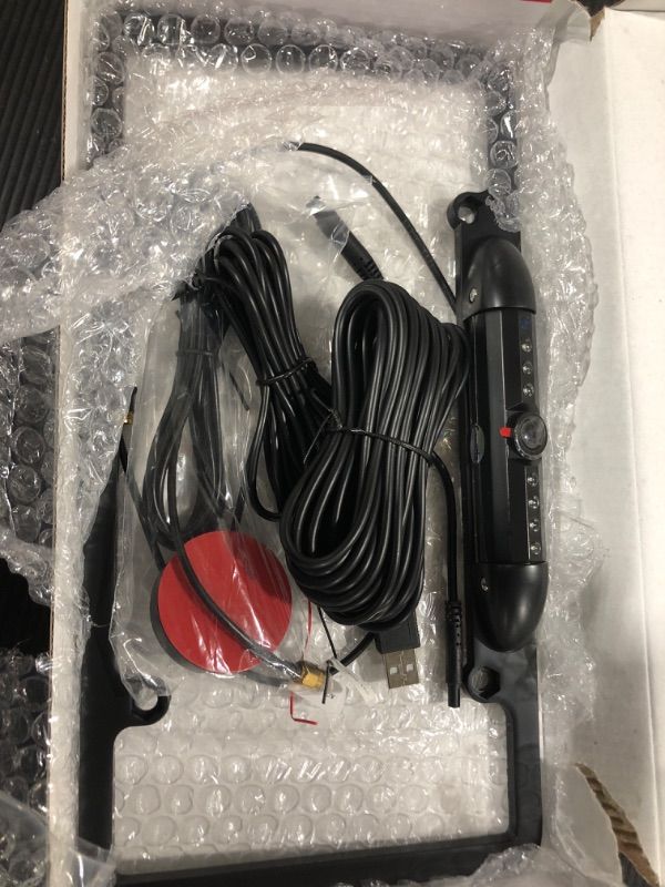 Photo 1 of Casoda Wireless License Plate Backup Camera, Crystal Clear View Strong Signal Infrared Night Vision Suitable for Car Truck SUV Pickup Trailer Van Camper