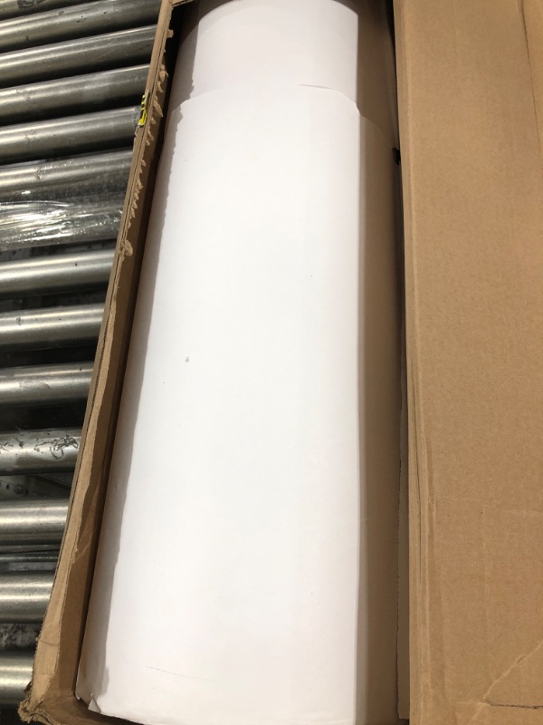 Photo 2 of School Smart Paper Roll - 50 pound - 36 inch x 1000 feet - White