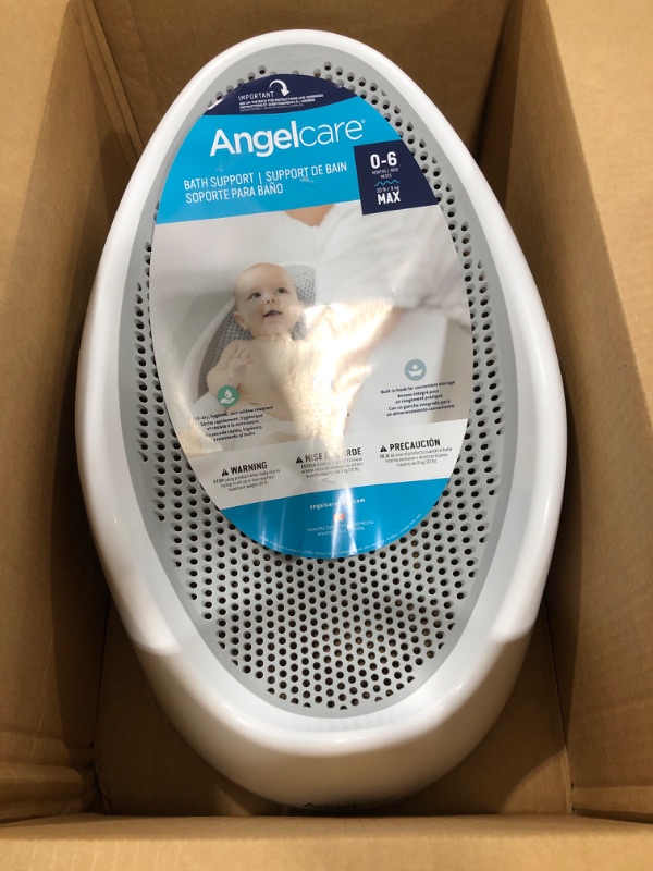 Photo 2 of Angelcare Baby Bath Support (Grey) | Ideal for Babies Less than 6 Months Old