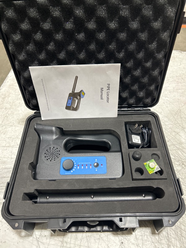 Photo 2 of Industrial Borescope Camera, Pipe Inspection Camera Transmitter, 512Hz Detection Range Sewer Inspection Receiver 5m(US)
