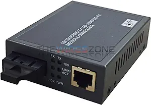 Photo 1 of ConnectGear CAT5/5e to Fiber Optic Switching Multi-Mode Fiber Converter (AGC-H21SC) 