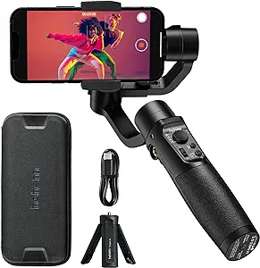 Photo 1 of hohem iSteady Mobile Plus Gimbal Stabilizer for Smartphone, 3-Axis Phone Gimbal for Android and iPhone 15,14,13,12 PRO, Stabilizer for Video Recording with Ultra-Wide-Angle Mode, 600° Inception 