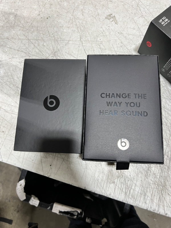 Photo 2 of Beats Solo3 Wireless On-Ear Headphones - Apple W1 Headphone Chip, Class 1 Bluetooth, 40 Hours of Listening Time - Matte Black (Previous Model)