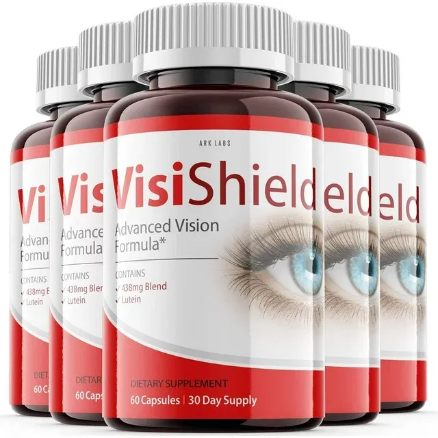 Photo 1 of (5 Pack) Visishield Advanced Vision Formula for Eyes Supplement Pills Vitamins (300 Capsules)