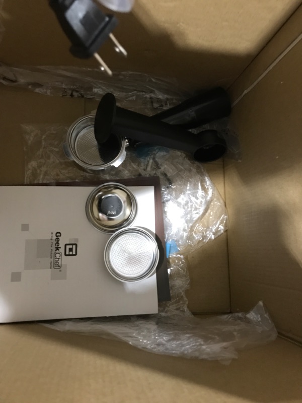 Photo 1 of Geek Chef Espresso Machine, 20 Bar Coffee Machine with ESE PODS Filters