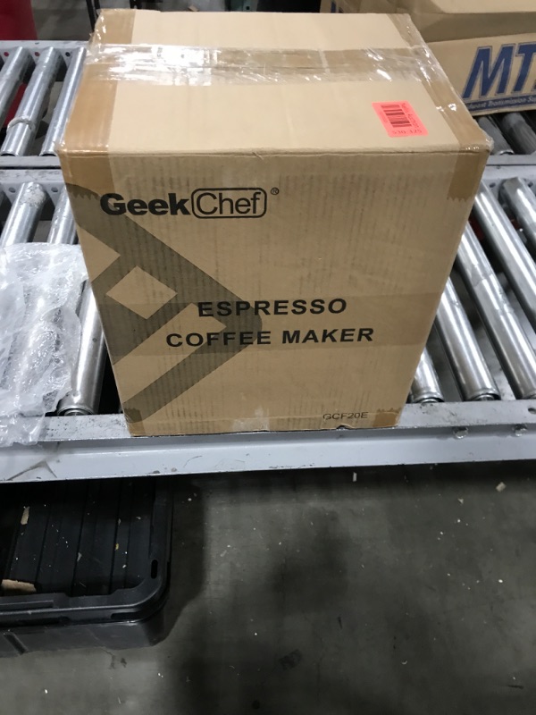 Photo 1 of Geek Chef Espresso Machine, 20 Bar Coffee Machine with ESE PODS Filters