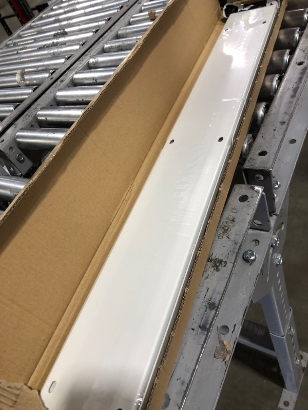 Photo 1 of FOCHIER F Wall Mounted Clothes Drying Rack Collapsible for Laundry 31.5" with Drilling Template Aluminum Rods and Long Screwdriver Bit 60 lbs Capacity White