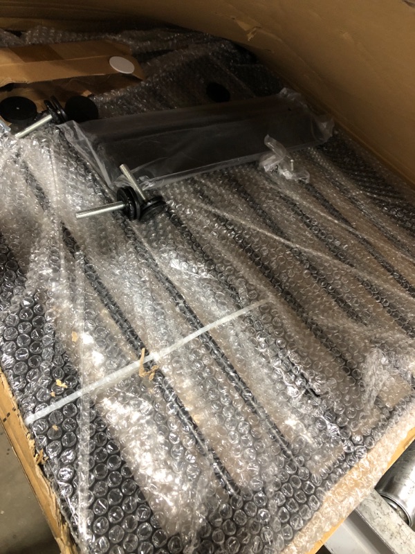 View 2 of Fairy Baby Extra Wide Baby Gate - Large Walk Through Safety Child Gates for Kid or Pet - Long Pressure Mounted Baby Gate Black 59.84"-62.60"