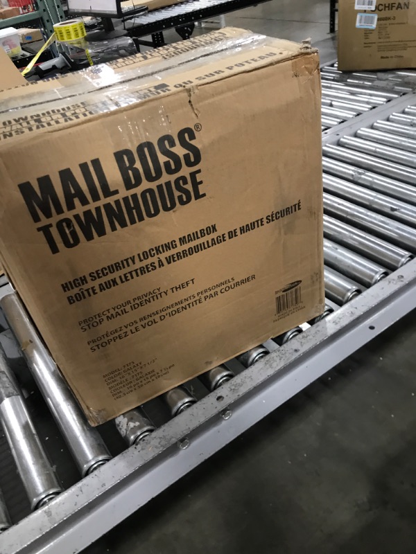 View 3 of Mail Boss 7175 Townhouse Locking Security Wall Mount Mailbox, Galaxy,Medium Galaxy Mailbox