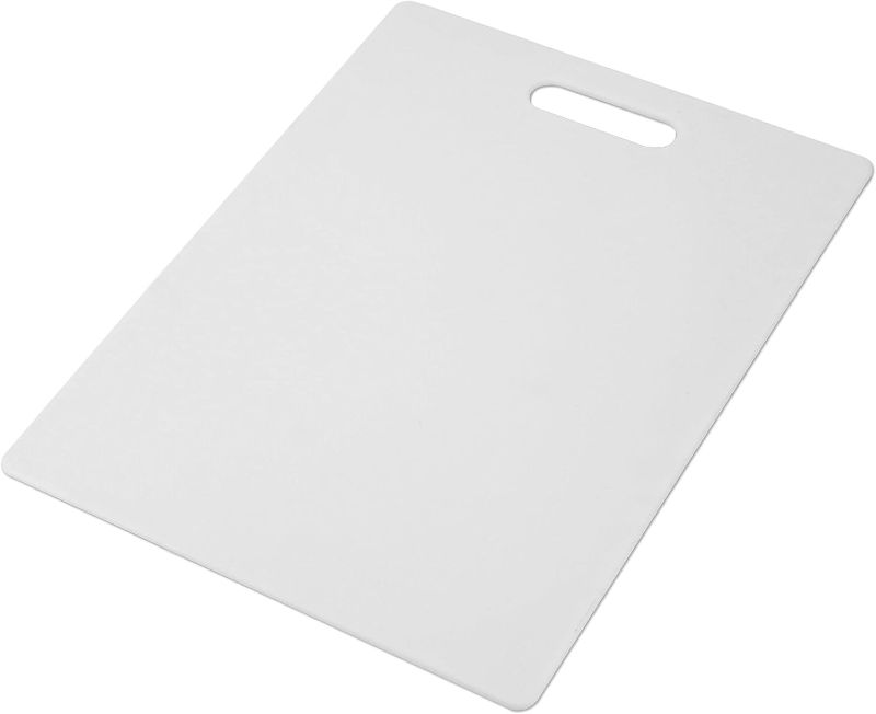 Photo 1 of 15"W X 20"L WHITE PLASTIC CUTTING BOARD