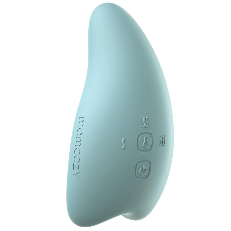 Photo 1 of Momcozy Warming Lactation Massager 2-in-1, Soft Breast Massager for Breastfeeding, Heat + Vibration Adjustable for Clogged Ducts, Improve Milk Flow, Blue-Green