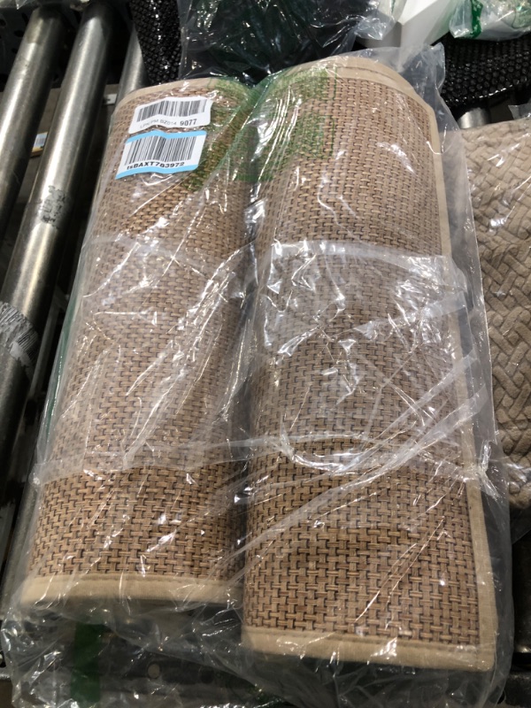 Photo 1 of 2 PACK BROWN FRONT DOOR MAT 