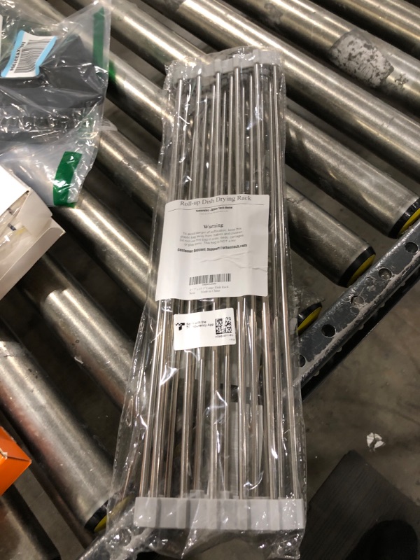 Photo 1 of Attom Tech Home Dish Drying Rack with Organzier Shelf