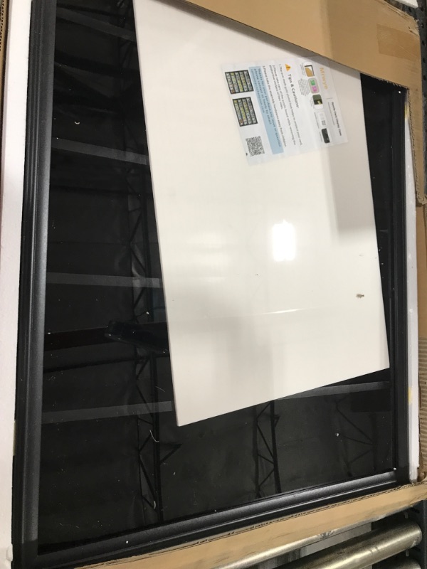 Photo 1 of 35 Graded Sports Card Display Case - Baseball Card Display Frame with UV Protection Clear View Lockable Wall Cabinet for Basketball Collectible Trading Card Black Finish 35 cards-Black-vertical