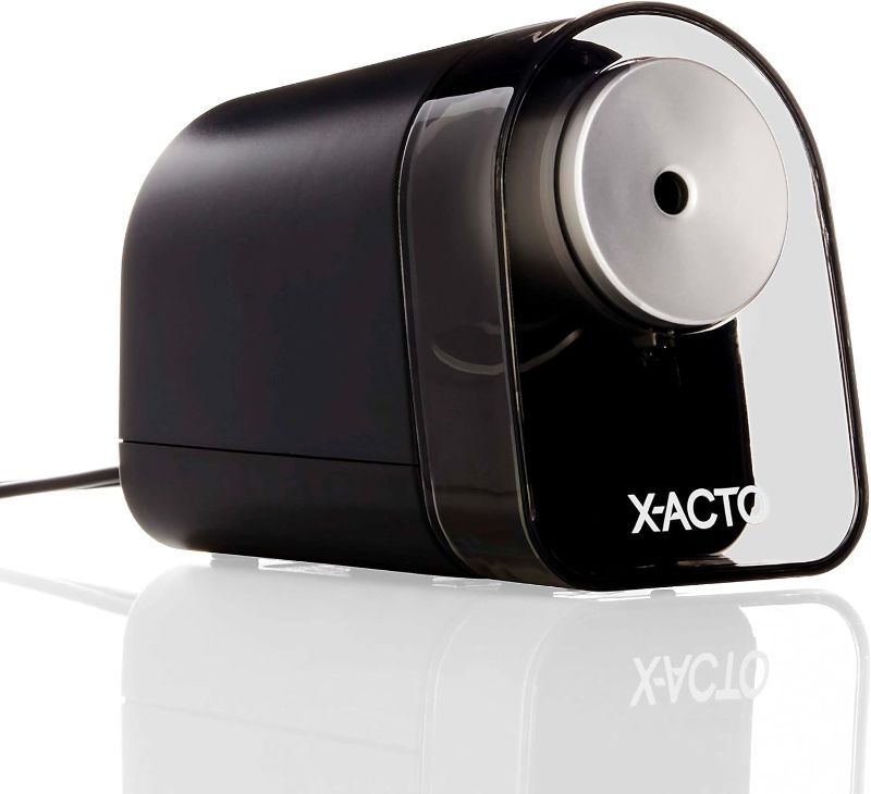 Photo 1 of X-ACTO 1818LMR XLR Office Electric Pencil Sharpener, Charcoal Black

