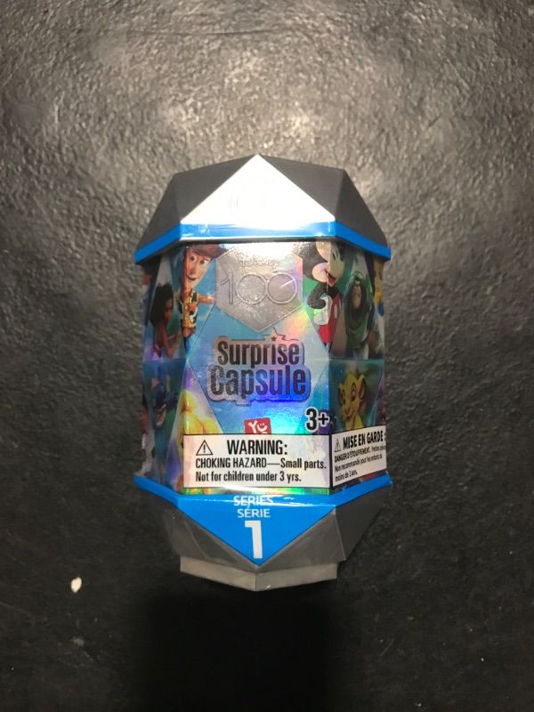 Photo 2 of YuMe Disney 100 Series Mystery Capsule Blind Box with Surprise Characters Figurines Toys 2 Pack Series 1 - 2 Pack