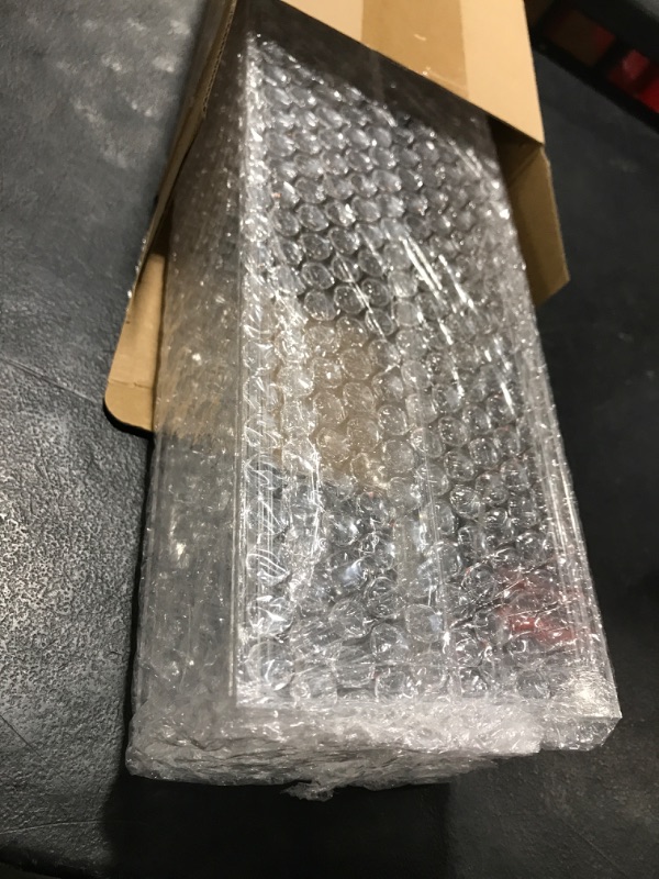 Photo 1 of 2 Pieces Clear Acrylic Flower Vase Rectangular Floral Centerpiece for Dining Table 24 Inch Long Rectangle Decorative Modern Vase for Weddings Home Decor