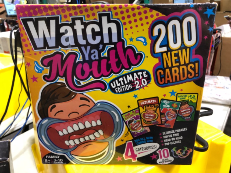 Photo 3 of ** NEW PAQ** Watch Ya' Mouth Ultimate Edition Game